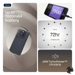 Motorola Edge 70 Fusion 5G Dual SIM PANTONE Silhouette 12GB RAM 256GB Limited Edition with Free Gifts Middle East Version Saudi Arabia