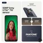 Motorola Edge 70 Fusion 5G Dual SIM PANTONE Silhouette 12GB RAM 256GB Limited Edition with Free Gifts Middle East Version Saudi Arabia