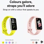HUAWEI Band 10 Smartwatch in Matte Black, Black, Blue, Pink, Green featuring AI-powered fitness monitoring, sleep analysis, fast charging, available all over Saudi Arabia cities Jeddah, Riyadh, Makkah.