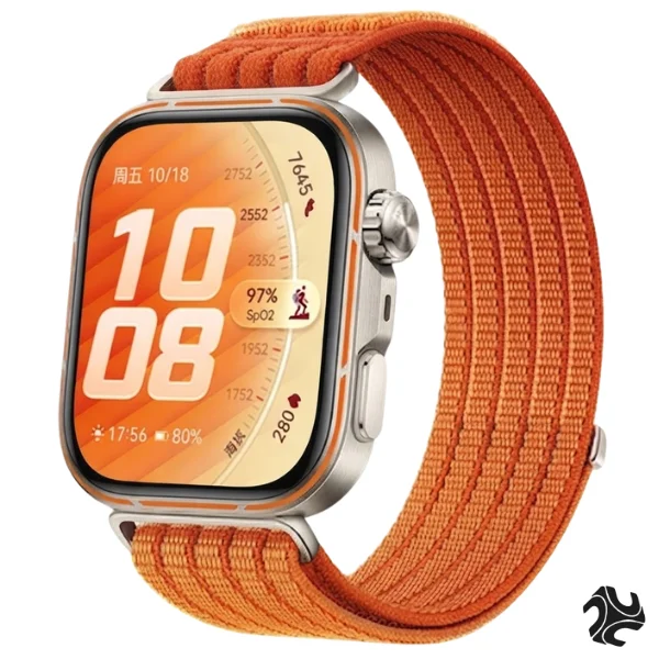 HUAWEI WATCH FIT 5 Pro Smartwatch, 1.92_ FullView Display, Diabetes Risk Study, Mini Workout, ECG, Heart Rate&Sleep Monitor, NFC, iOS & Android with Free Earbuds + Strap+ Watch Faces + HUAWEI Health+, black (2)(1) HUAWEI WATCH FIT 5 Pro Smartwatch White Black Orange with Free Earbuds Strap Watch Faces HUAWEI Health Plus Saudi Arabia