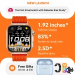 HUAWEI WATCH FIT 5 Pro Smartwatch White Black Orange with Free Earbuds Strap Watch Faces HUAWEI Health Plus Saudi Arabia