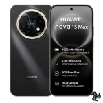 HUAWEI Nova 15 Max Dual SIM Smartphone 8GB RAM 256GB Blush Gold Lake Cyan Golden Black Middle East Version Saudi Arabia