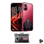 Infinix GT 50 Pro Dual SIM 12GB RAM 256GB 5G KSA Version Black Abyss Red Blaze Silver Glacier with Mega Case Adapter GT Cooler