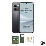 Note Edge Dual SIM Shadow Black 8GB 256GB 5G With Case And Headphone And Screen With 6 Months Warranty - Middle East Version - Image 2
