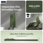 Motorola Edge 70 Dual SIM 5G Bronze Green 12GB RAM 512GB with Free Gifts Middle East Version Saudi Arabia