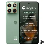 Motorola Edge 70 Dual SIM 5G Lily Pad 12GB RAM 512GB Middle East Version Saudi Arabia
