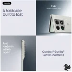 Motorola Razr Fold Dual SIM 5G Pantone Lily White 16GB RAM 512GB Middle East Version with Pen Ultra and 12 Months Screen Protection Saudi Arabia