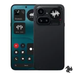 Nothing Phone (4a) Pro Dual SIM 5G in Black with 12GB RAM and 256GB storage featuring a transparent-inspired design, advanced dual camera system, and premium AMOLED display – Middle East Version.