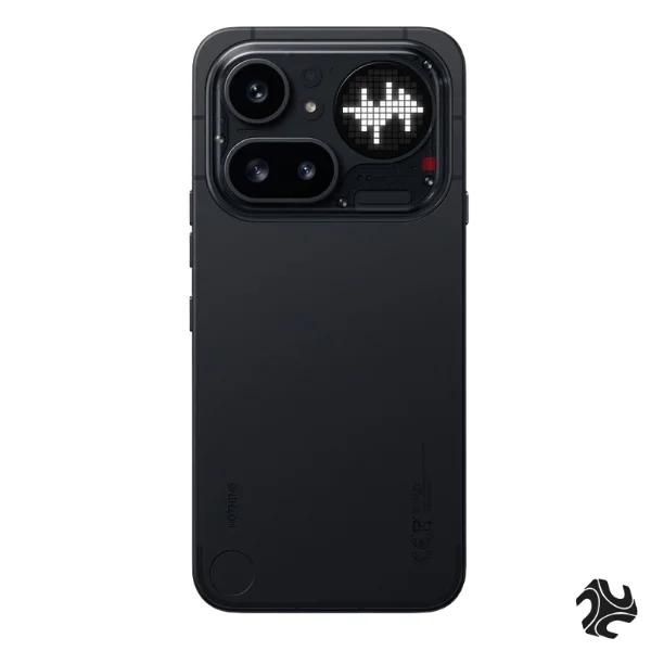 Nothing Phone (4a) Pro Dual SIM 5G in Black with 12GB RAM and 256GB storage featuring a transparent-inspired design, advanced dual camera system, and premium AMOLED display – Middle East Version.