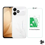 OPPO A6c 4G Dual SIM Feather White 4GB RAM 128GB LTE Middle East Version with Free O-Choice Earphones Saudi Arabia