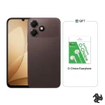OPPO A6c 4G Dual SIM Stone Brown 4GB RAM 128GB LTE Middle East Version with Free O-Choice Earphones Saudi Arabia