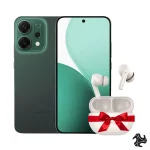 OPPO Reno14 F 5G Dual SIM Luminous Green 12GB RAM 256GB With Gift SHKOD AirLits1 Pro - Middle East Version
