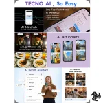 TECNO CAMON 50 Ultra 5G (Moonshadow Black, Misty Purple, Cypress Green) 12GB RAM 256GB Middle East Version with Free Powerbank Earbuds and 400 Days Screen Warranty Saudi Arabia