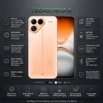 TECNO POVA 8 5G HELIOS ORANGE 8GB RAM 256GB Global Version Saudi Arabia