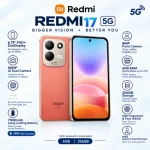 Redmi 17 Dual SIM 4G/5G Black, Deep Blue, Oak Green, Lotus Purple, Orange 6GB RAM 256GB/4GB RAM 128GB Global Version with BUDS