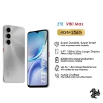 ZTE V80 Max Dual SIM Sky Cyan, Stellar Silver, Stardust Purple, Space Black, Aurellia Gold 4+10GB RAM 256GB 4G International Version